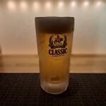 めしや 克元 - サッポロクラシック 500円