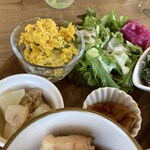 Bluebell  - かぼちゃとさつまいものクリームチーズ和えもいい