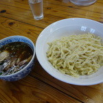 ヤマシロ - つけ麺味玉入り（平打ち麺）