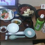 湯元 銀泉閣 - ビジネス応援な夕食 ビールも付いてます