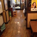 Izakayasaiya - 201406  菜屋  入口付近より（左手）