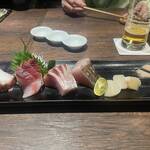 すし屋眞吉 - 刺し身盛り合わせ