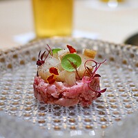銀座 ちかみつ 六丁目 - 季節のユッケ