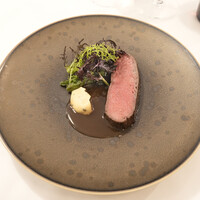Restaurant KAITO - 松坂牛ランプ、じゃがいもピューレ、ししとうに黒トリュフ