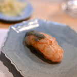 うを徳 - 《蝦夷羽幌（はぼろ）》の"富山鰕（ぼたんえび、=とやまえび）"