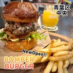 BOMBER BURGER - BOMBER BURGER Instagram@77eiyasu
