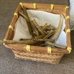 うなぎ処福 - 骨せんべい