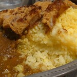 Curry Ajin　かれー屋あじん - ロースカツカレーサフランライス