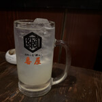 山形番屋 - ラフランスリキュール ソーダ割り