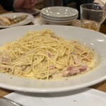 トラットリア チェーレレ - 濃厚カルボナーラ