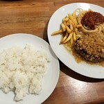 コロンバキッチン - ハンバーグ和風シャリアピン