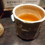 手挽きそば 一心 - お茶