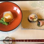 花翆 - 大根とゆず味噌　節分が近いので太巻き