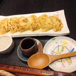 手挽きそば 一心 - 特製玉子焼き