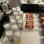 パレード - 左側のグラスのがすごーく甘かった。