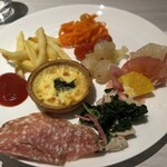 パレード - フルーツと生ハム❤️生サラミ。