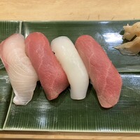 百万石 - カンパチ、まぐろ、イカ、まぐろ