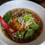 銀次郎 - 銀次郎セットの醤油ラーメン