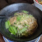 銀次郎 - 金次郎セットの塩ラーメン