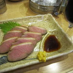 Tabakoya - 合鴨ロース＆赤ワインです。