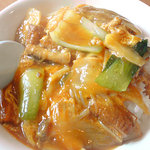 川菜味 - 穴子の中華丼