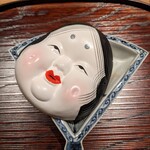 方寸長島 - こちらも節分のお福さんがあしらわれていました