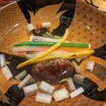 方寸長島 - 原木椎茸・うるい・白甘鯛