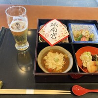 京都吉兆 松花堂店 - 松花堂弁当
