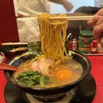 王道家直系 我道家 - ラーメン並（本店仕様）＋味玉