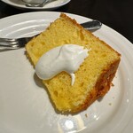 茶房・伽羅 - 料理写真:アフタヌーンサービス　シフォンケーキ