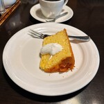 茶房・伽羅 - シフォンケーキ