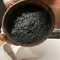 麻布 黒しゃり - 