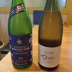 恵風和暢　あっと - ・ちえびじん 純米吟醸 山田錦、栄光冨士 SHOOTING STAR 純米吟醸 無濾過生原酒