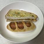 しばぱん - タンドリーチキンとカレーのサンド・太っちょフランス