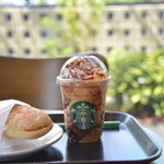 スターバックスコーヒー - マーブルキャラメルコーヒージェリー＆フィローネハム＆マリボー