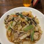 中華dining天鳳 - 五目あんかけ焼きそば('25/02/02)