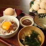 発酵薬膳料理禅 - 発酵たまごの卵かけご飯770円税込