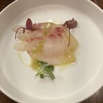 ファンケル ブラウンライス ミイルズ - 真鯛のカルパッチョ