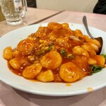 玉蘭 - 海老チリチャーハンのエビチリサイド