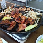 双葉食堂 - 焼いてます