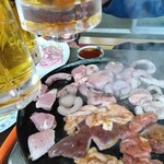 双葉食堂 - 焼きながら乾杯