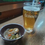 味の蔵どんつく - ノンアルコールビールとお通し