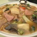 赤坂 四川飯店 - 五目あんかけご飯（醤油味）