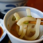 （2014/4月）「ごまだしうどん」をつけ麺で