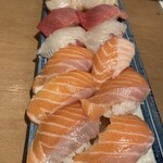 すし酒場 さしす - サーモン三昧