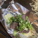 お好み焼き・鉄板焼き 蔵屋 - 広島レモンネギタン焼き