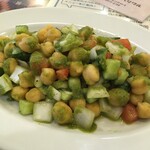 インド料理 パリワル - チャナサラダ(¥530)