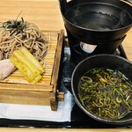 そば処 鴨次郎 - 鴨次郎特製つけそば
