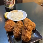 餃子家 龍 - 牡蠣フライ
