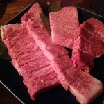 炭の家 - 希少部位４種盛